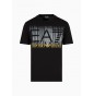T-shirt girocollo m.corta stampa EA7 TRAIN GRAPHIC SERIES COFT M