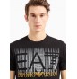T-shirt girocollo m.corta stampa EA7 TRAIN GRAPHIC SERIES COFT M