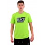 T-shirt girocollo m.corta logo EA7 TRAIN VISIBILITY