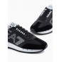 Sneaker logo EA7 BLACK & WHITE VINTAGE