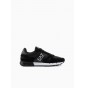 Sneaker mesh logo EA7 BLACK & WHITE LEGACY