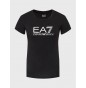 T-shirt girocollo m.corta logo EA7 TRAIN SHINY